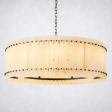 Sanrhca Alabaster Round Chandelier 48