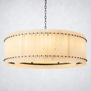Sanrhca Alabaster Round Chandelier 48
