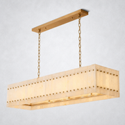 Sanrhca Alabaster Linear Chandelier 54