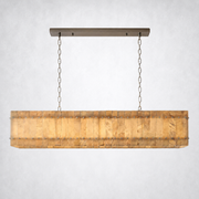 Sanrhca Alabaster Linear Chandelier 54