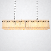 Sanrhca Alabaster Linear Chandelier 54