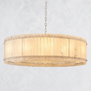 Sanrhca Alabaster Round Chandelier 60