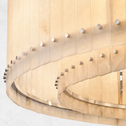 Sanrhca Alabaster Round Chandelier 60