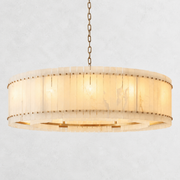 Sanrhca Alabaster Round Chandelier 60