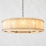 Sanrhca Alabaster Round Chandelier 60