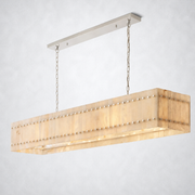 Sanrhca Alabaster Linear Chandelier 72