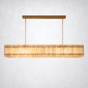 Sanrhca Alabaster Linear Chandelier 72