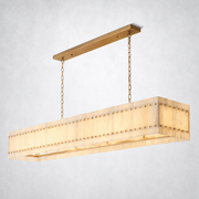 Sanrhca Alabaster Linear Chandelier 72