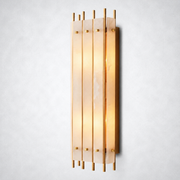 Sanrhca Alabaster Grand Rectangular Sconce