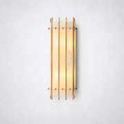 Sanrhca Alabaster Grand Rectangular Sconce