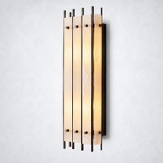 Sanrhca Alabaster Grand Rectangular Sconce