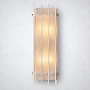 Sanrhca Alabaster Grand Rectangular Sconce
