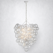 Tianie Glass  Entry Chandelier 36