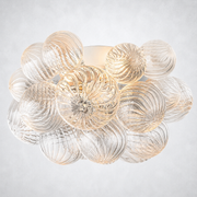 Tianie Glass Flush Mount 20