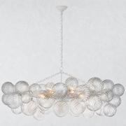 Tianie Glass  Linear Chandelier 51
