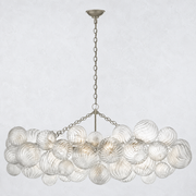 Tianie Glass  Linear Chandelier 51