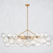 Tianie Glass  Linear Chandelier 51