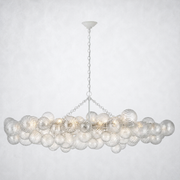 Tianie Glass  Linear Chandelier 63