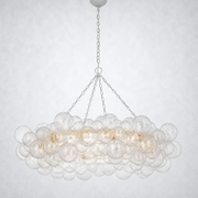Tianie Glass  Ring Chandelier 54