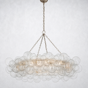 Tianie Glass  Ring Chandelier 54