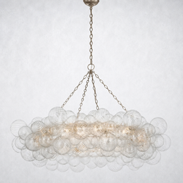 Tianie Glass  Ring Chandelier 54