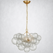 Tianie Glass  Round Chandelier 24