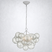 Tianie Glass  Round Chandelier 24