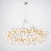 Tianie Glass  Ring Chandelier 63