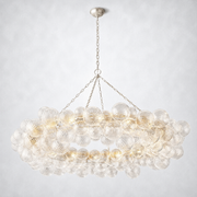 Tianie Glass  Ring Chandelier 63