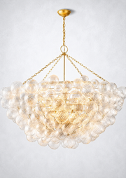 Tianie Glass  Round Chandelier 56