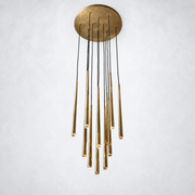 Zitay Round Tapered Tubular Chandelier 24