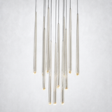 Zitay Round Tapered Tubular Chandelier 24