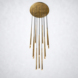 Zitay Round Tapered Tubular Chandelier 30