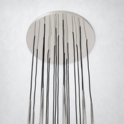 Zitay Round Tapered Tubular Chandelier 30