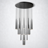 Zitay Shower Round Tapered Tubular Chandelier 48