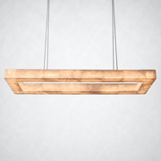 Rivage Rectangular Chandelier 54