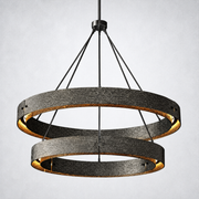 Vouary 2-Tier Round Chandelier 60