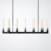Daneil Glass Linear Chandelier 55