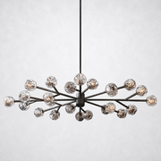 Kristing Clear Crystal Round Chandelier D72