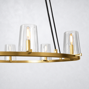 Matilo Glass Round Chandelier