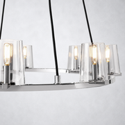 Matilo Glass Round Chandelier