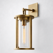 Puters Round Outdoor Sconce