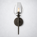 Tulip Glass Single Sconce