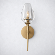 Tulip Glass Single Sconce