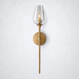 Tulip Glass Grand Wall Sconce