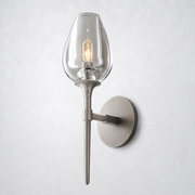 Tulip Glass Single Sconce