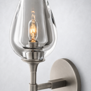 Tulip Glass Single Sconce