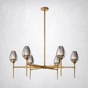 Tulip Round Chandelier 42''