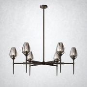 Tulip Round Chandelier 42''