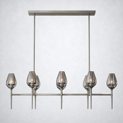 Tulip Linear Chandelier 52''